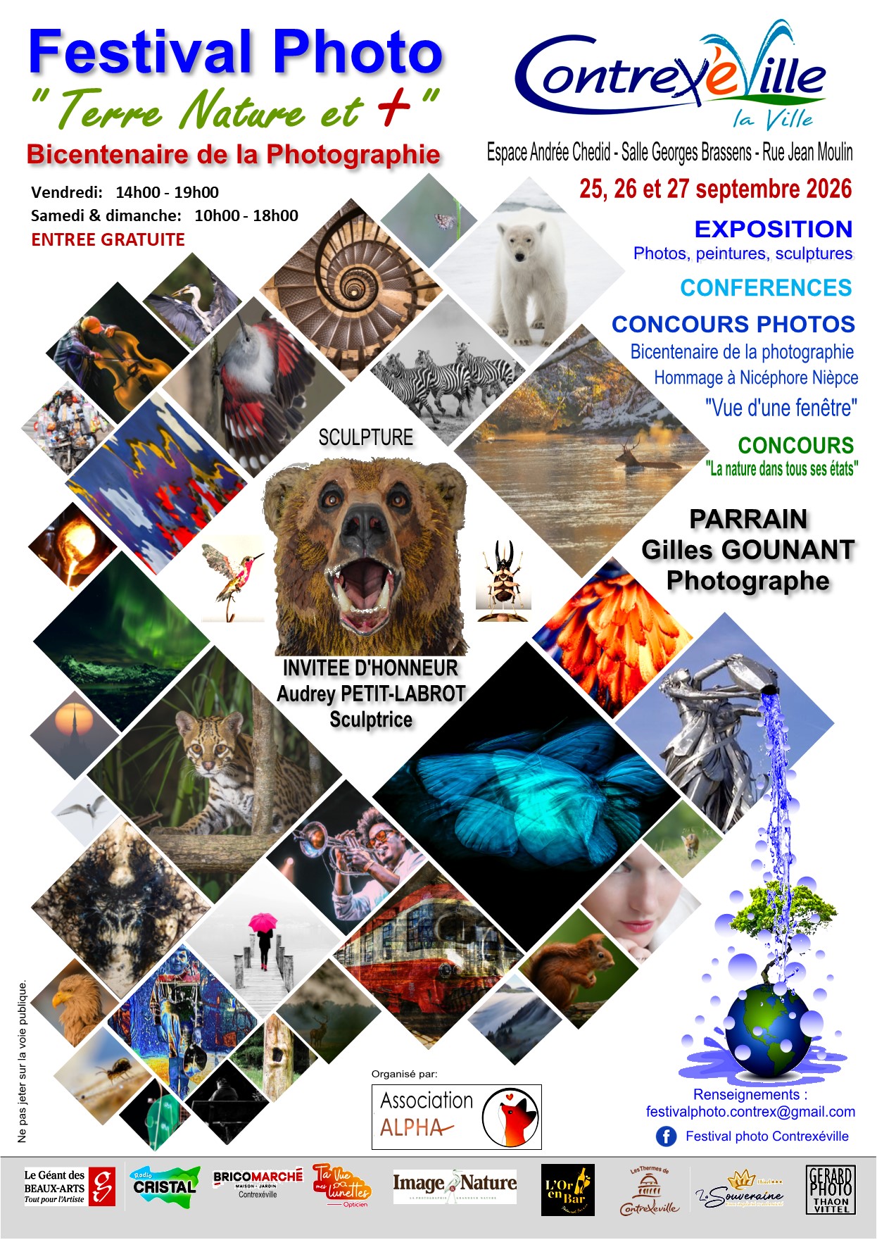 FESTIVAL PHOTO « TERRE NATURE ET + » A CONTREXEVILLE
